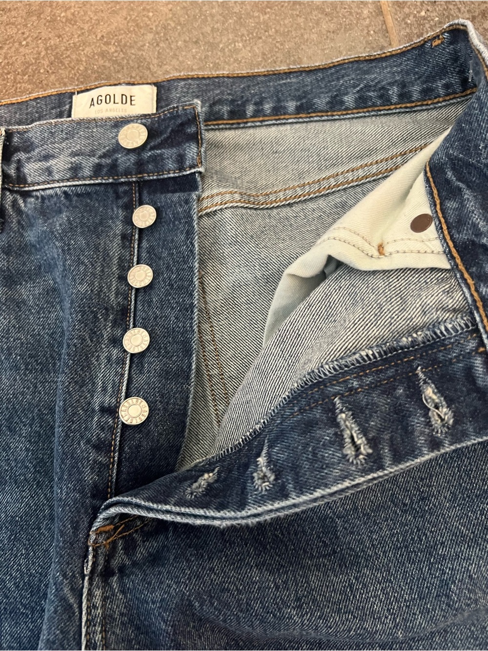 AGOLDE 90'S PINCH WAIST HIGH RISE STRAIGHT IN RANGE. Size 30. NWOT - Picture 8 of 16
